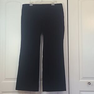 J.crew Boot Cut Pants Trousers Stretch Corduroy Black Size 16